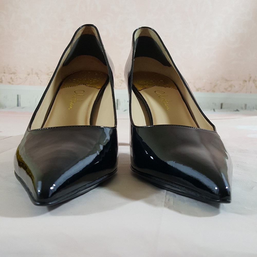 Cole Haan Nike Air Patent Leather Heels Sz 9 - Picture 4 of 8